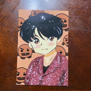 NWT K-Pop BTS Yoongi (Suga) Art Print